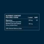 Ingredients of Magic Magnesium™ Glycinate Powder.