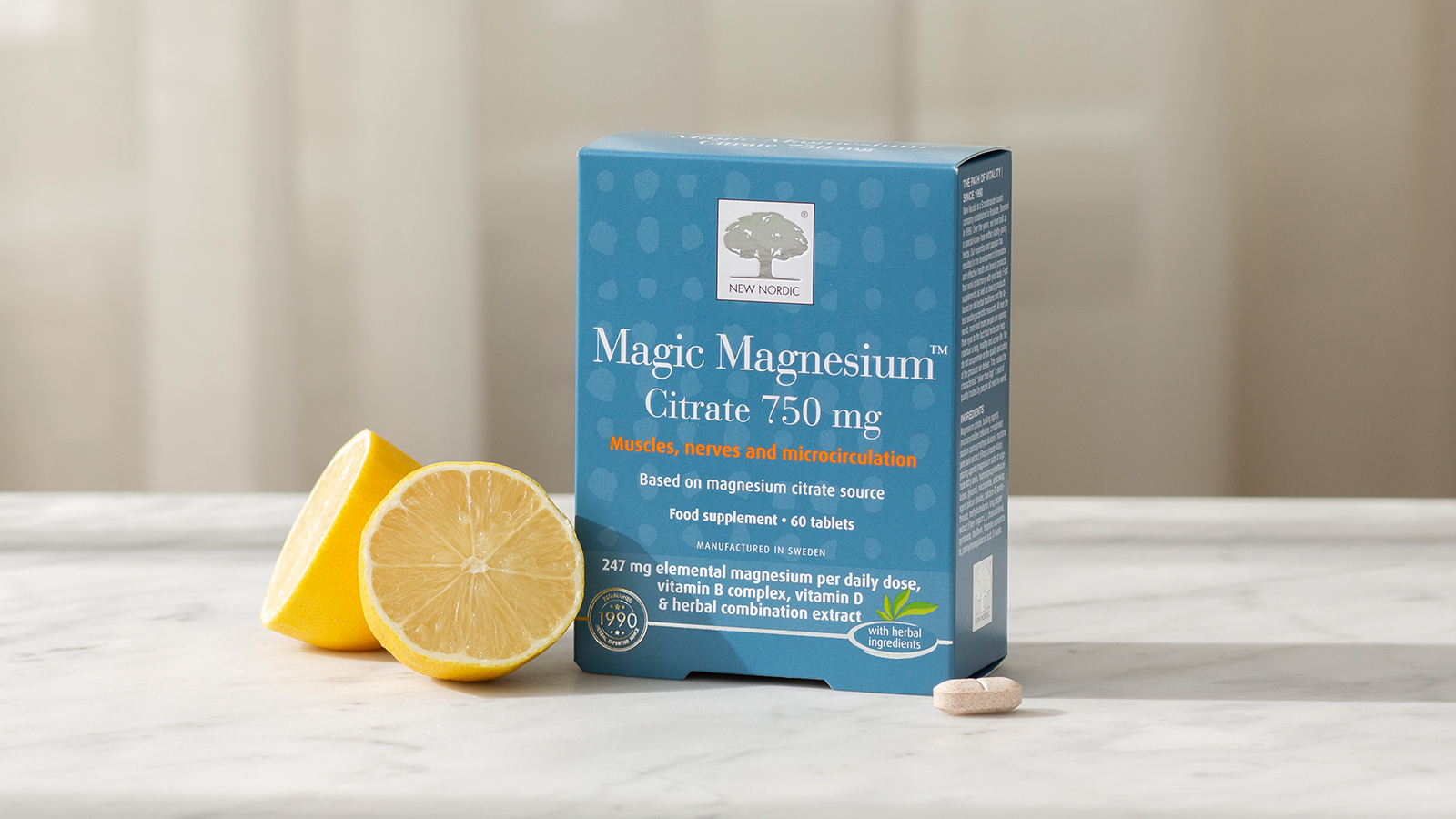 Discover NEW Magic Magnesium™ Citrate by New Nordic 